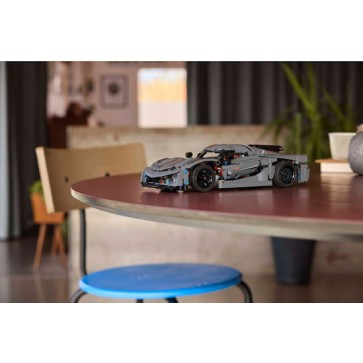 Lego Technic Koenigsegg Jesko Absolut Grey Hypercar για 10 Ετών 42173 801τμχ