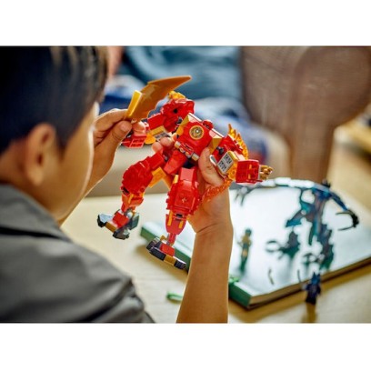 Lego Ninjago Kai's Elemental Fire Mech για 7+ ετών 71808