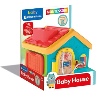 Clementoni Baby Βρεφικό Παιχνίδι Montessori - Baby House 1000-17857