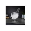 Source Storm Glass Globe Εντυπωσιακό Διακοσμητικό Βαρόμετρο Γραφείου Κρυσταλλική Αντίδραση