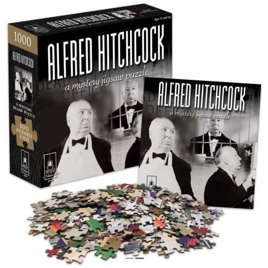 Bepuzzled Alfred Hitchcock 1000 Piece Jigsaw Puzzle