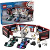 Lego City F1® Garage & Mercedes-AMG & Alpine Cars για 7+ Ετών 678τμχ 60444