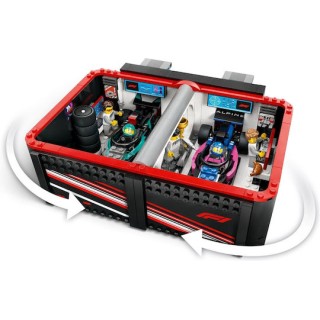 Lego City F1® Garage & Mercedes-AMG & Alpine Cars για 7+ Ετών 678τμχ 60444