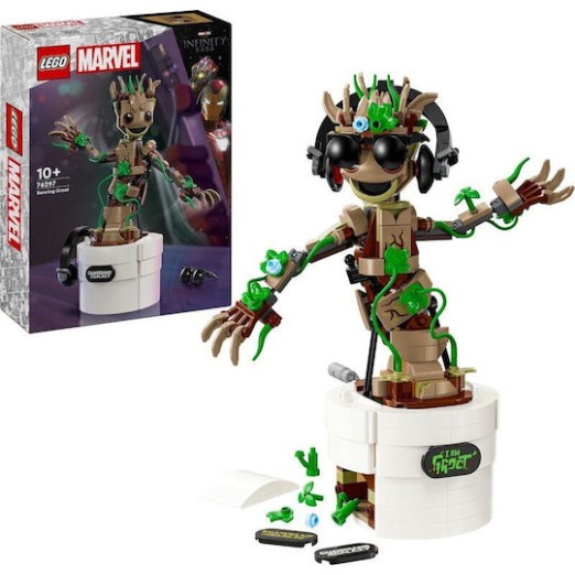 Lego Marvel Dancing Groot για 10+ Ετών 76297