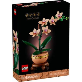 Lego Botanical Collection Mini Orchid για 18+ Ετών 274τμχ 10343