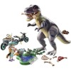 Playmobil Dinos T-Rex και Εξερευνητής Με Μοτοσικλέτα για 4-10 ετών 71524