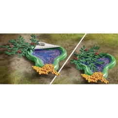 Playmobil Dinos T-Rex και Εξερευνητής Με Μοτοσικλέτα για 4-10 ετών 71524