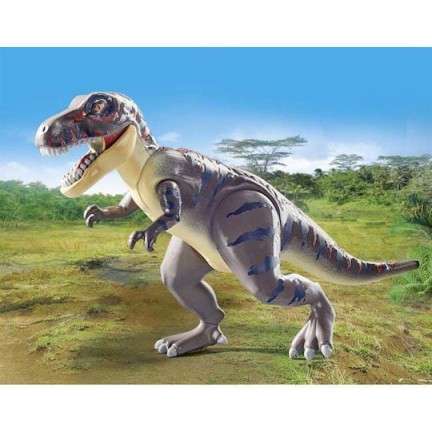 Playmobil Dinos T-Rex και Εξερευνητής Με Μοτοσικλέτα για 4-10 ετών 71524