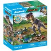 Playmobil Dinos T-Rex και Εξερευνητής Με Μοτοσικλέτα για 4-10 ετών 71524