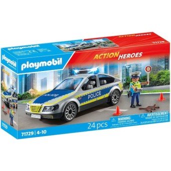 Playmobil Action Heroes Περιπολικό Όχημα Αστυνομίας για 4-10 ετών 71729