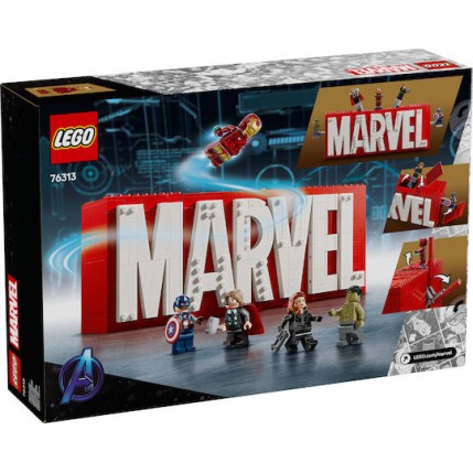 LEGO Marvel: MARVEL Logo & Minifigures (76313)