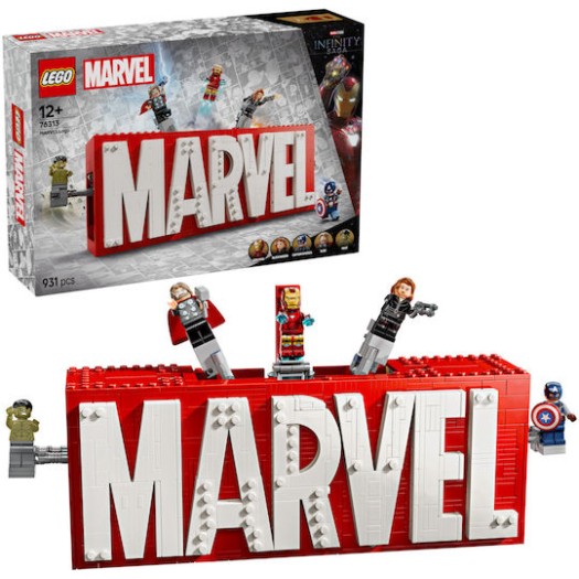 LEGO Marvel: MARVEL Logo & Minifigures (76313)