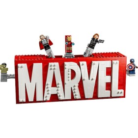 LEGO Marvel: MARVEL Logo & Minifigures (76313)