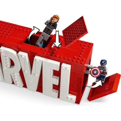 LEGO Marvel: MARVEL Logo & Minifigures (76313)