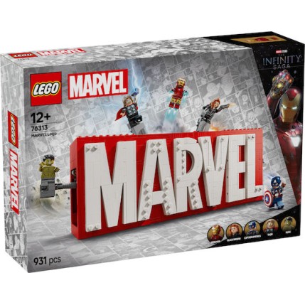 LEGO Marvel: MARVEL Logo & Minifigures (76313)