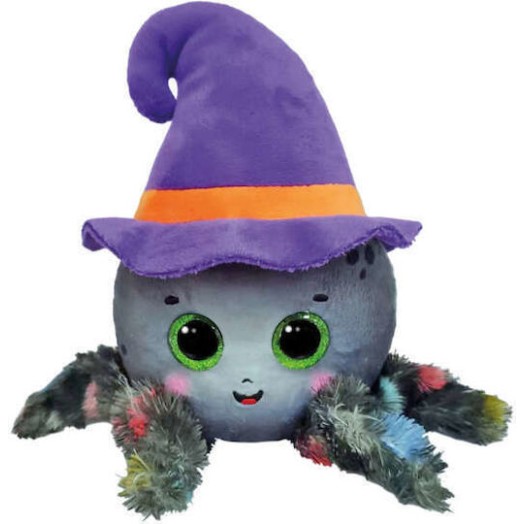 Ty Beanie Boos Χνουδωτή Αράχνη Καπέλο Μάγισσας Γκρι 15εκ 1607-37387