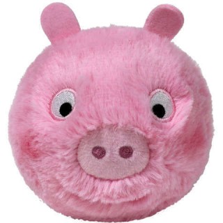 TY Beanie Bouncers George Pig Χνουδωτό Μπαλάκι που Αναπηδάει Ροζ 1607-83039 TY Beanie Bouncers George Pig Χνουδωτό Μπαλάκι που Αναπηδάει Ροζ 1607-83039