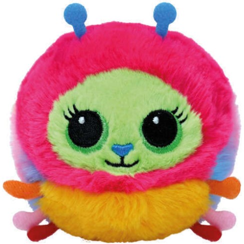 TY Λούτρινο Χνουδωτό Μπαλάκι Beanie Bouncers Ροζ Κάμπια 1607-83087