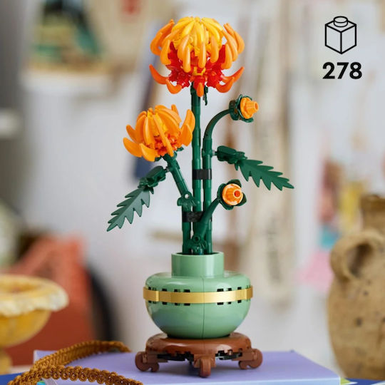 Lego Botanical Collection Chrysanthemum Set για 18+ Ετών 278τμχ 10368