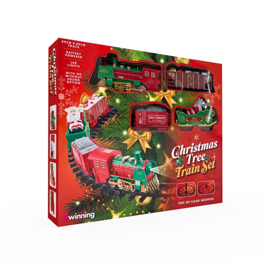 The Source Διακοσμητικό Χριστουγεννιάτικο Τρενάκι με Ράγες 818723 The Source Διακοσμητικό Χριστουγεννιάτικο Τρενάκι με Ράγες 818723