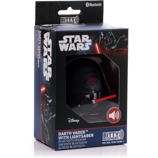Bitty Boomers Bluetooth Speaker 3W Darth Vader