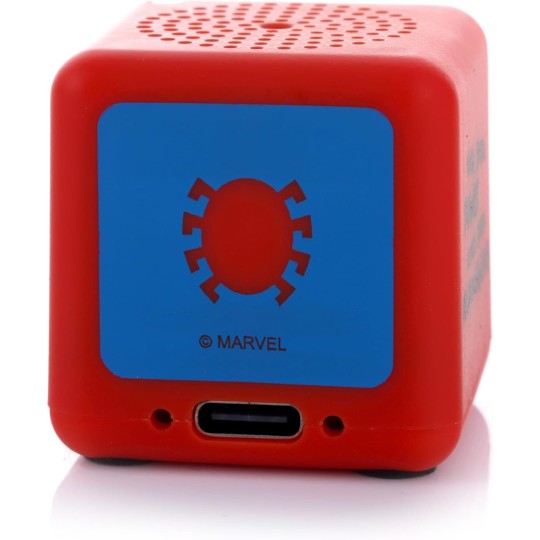 Bitty Boomers Box Marvel Spider-Man Bluetooth Φορητό Ηχείο Κυβάκι 3.8cm