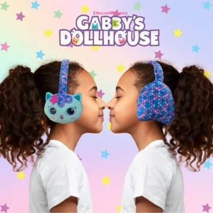 Lazerbuilt Gabby’s Dollhouse Flip n Switch Ασύρματα Bluetooth Παιδικά On Ear Ακουστικά Mercat