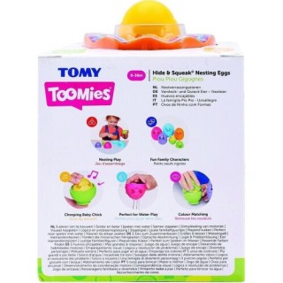 AS Tomy Toomies Βρεφικό Παιχνίδι Αυγουλάκια Στη Φωλιά
