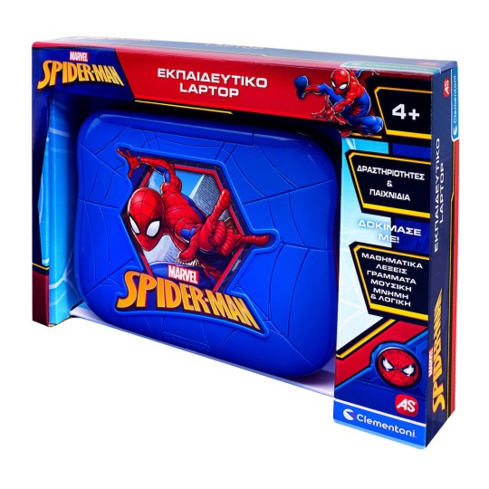 AS Clementoni Εκπαιδευτικό Laptop Marvel Spiderman 1020-63431