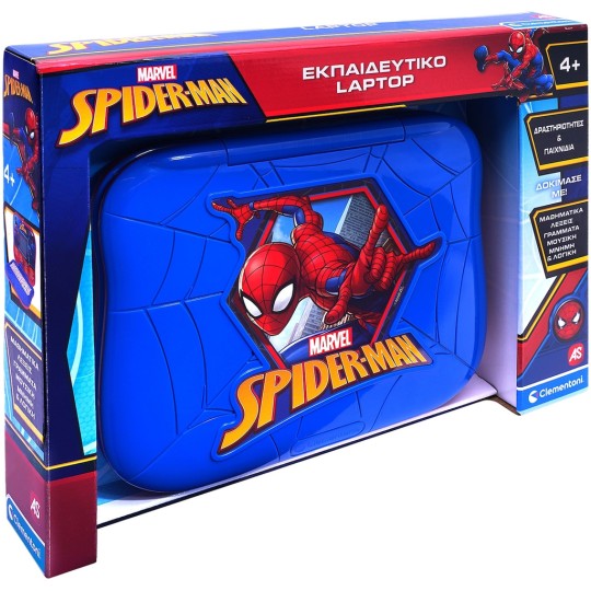 AS Clementoni Εκπαιδευτικό Laptop Marvel Spiderman 1020-63431 AS Clementoni Εκπαιδευτικό Laptop Marvel Spiderman 1020-63431