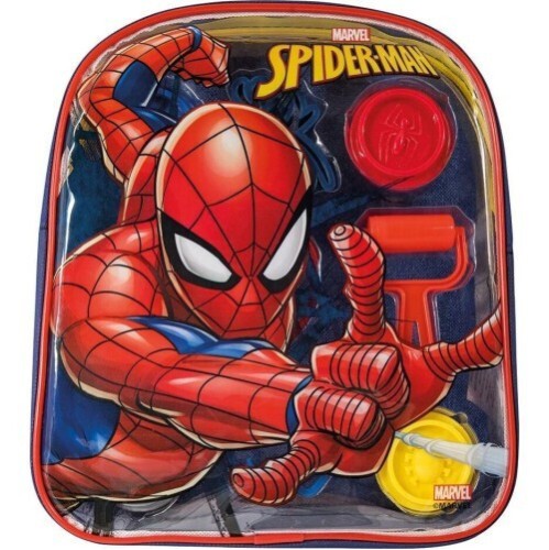 AS Πλαστελίνη Marvel Spiderman Τσάντα Πλάτης Με 4 Βαζάκια 200gr 1045-03601