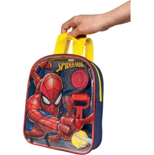 AS Πλαστελίνη Marvel Spiderman Τσάντα Πλάτης Με 4 Βαζάκια 200gr 1045-03601