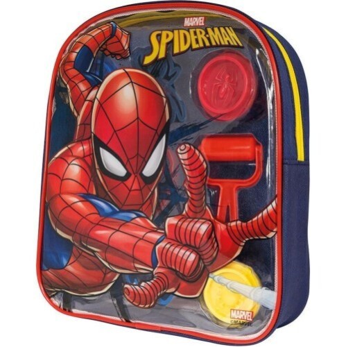AS Πλαστελίνη Marvel Spiderman Τσάντα Πλάτης Με 4 Βαζάκια 200gr 1045-03601