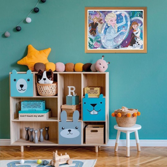 AS Clementoni Παζλ 104 κομμάτια Σούπερ Χρώμα Frozen 2 1210-25737