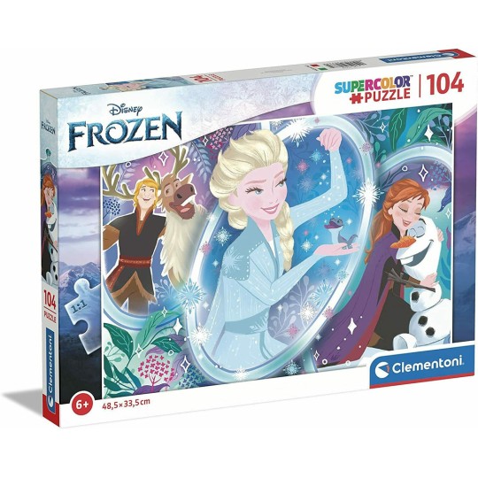 AS Clementoni Παζλ 104 κομμάτια Σούπερ Χρώμα Frozen 2 1210-25737 AS Clementoni Παζλ 104 κομμάτια Σούπερ Χρώμα Frozen 2 1210-25737