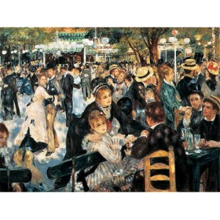 AS Clementoni Renoir Bal du Moulin de la Galette Puzzle 2D 1000 Pieces