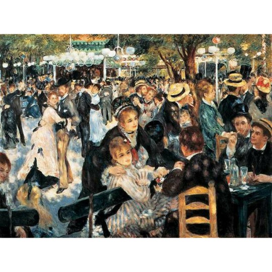 AS Clementoni Renoir Bal du Moulin de la Galette Puzzle 2D 1000 Pieces