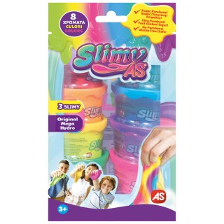 AS Χλαπάτσα Σετ Slimy 8 Βαζάκια Σε Σακουλάκι 1863-36052