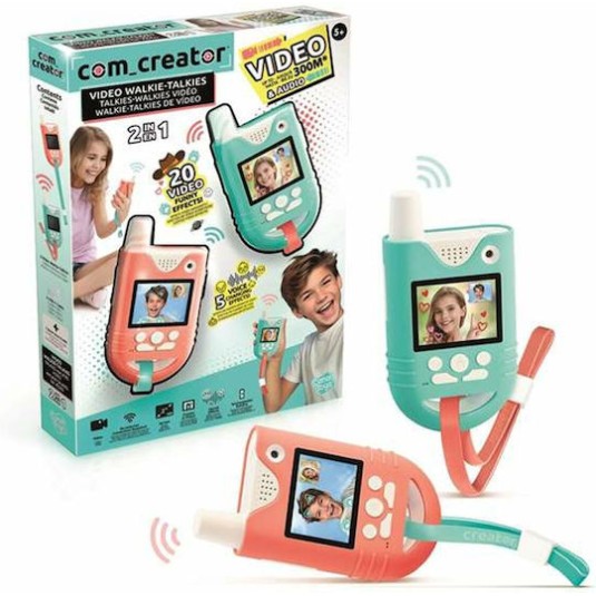 Com Creator Σετ 2 Walkie - Talkie με Video Creator 1863-42348