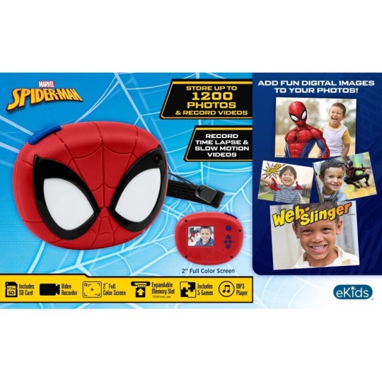 eKids Spiderman Digital Παιδική Camera SM-533