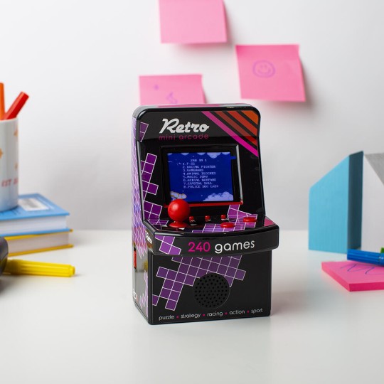 RED5 Retro Mini Arcade Machine Παιχνιδομηχανή με 240 Retro Παιχνίδια