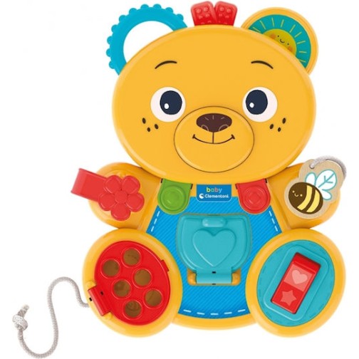 Baby Clementoni Αρκουδάκι Βρεφικό Παιχνίδι Δραστηριοτήτων 17856