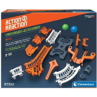 AS Μαθαίνω & Δημιουργώ Action & Reaction Σετ Ράγες Με Διασταυρώσεις (1026-19167)