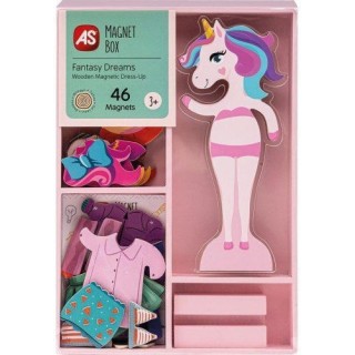 AS Magnet Box Fantasy Dreams Dress-up Μαγνητικό Παιχνίδι Κατασκευών 1029-64059