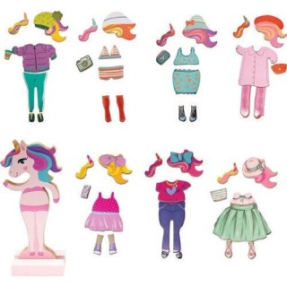 AS Magnet Box Fantasy Dreams Dress-up Μαγνητικό Παιχνίδι Κατασκευών 1029-64059