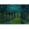 Clementoni Παζλ Museum Collection Van Gogh: Έναστρη Νύχτα Πάνω από το Ρήνο 1000 τμχ - Compact Box