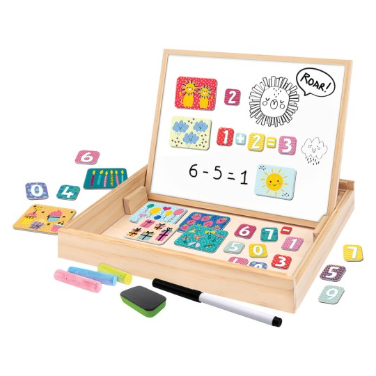 HappiHobbi Magnet Ξύλινος Μαγνητικός Επιτραπέζιος Πίνακας 1029-64086