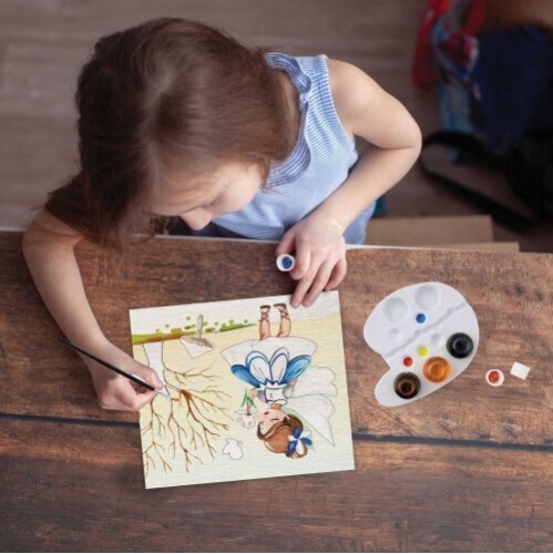 HappiHobbi Art Watercolors Νεράιδες Για 5+ Χρονών 1038-21045