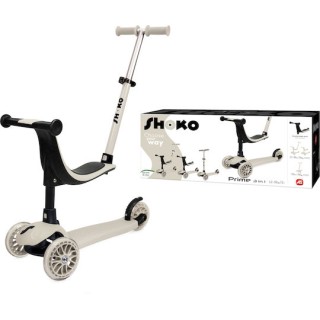 AS Shοko Scooter Premium 3 In 1 Ash Cloud Για 12+ Μηνών 5004-50531
