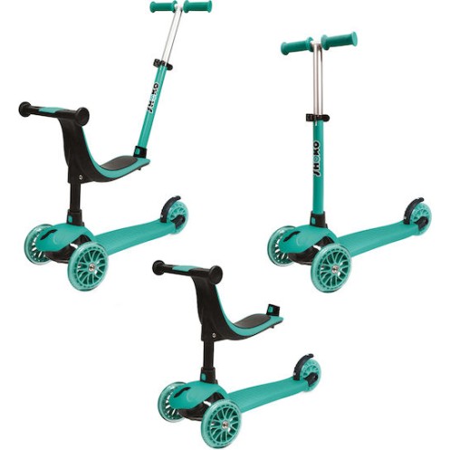 AS Shοko Scooter Premium 3 In 1 Tropical Mist Για 12+ Μηνών 5004-50532 AS Shοko Scooter Premium 3 In 1 Tropical Mist Για 12+ Μηνών 5004-50532